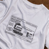 And Mortar Tee White