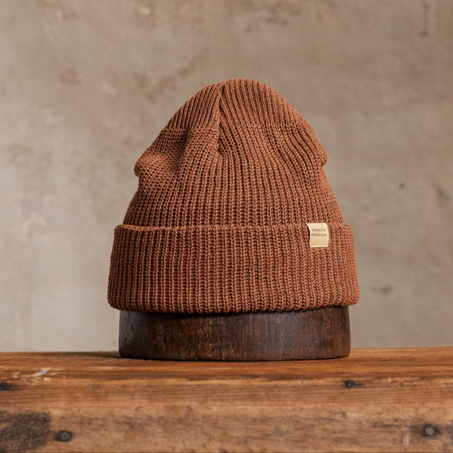 Cotton Watch Cap - Adobe