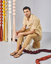 SANDALO OLIVER TAUPE