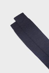 Calza Ascanio 80 Lana 20 Poliammide Deep Blue