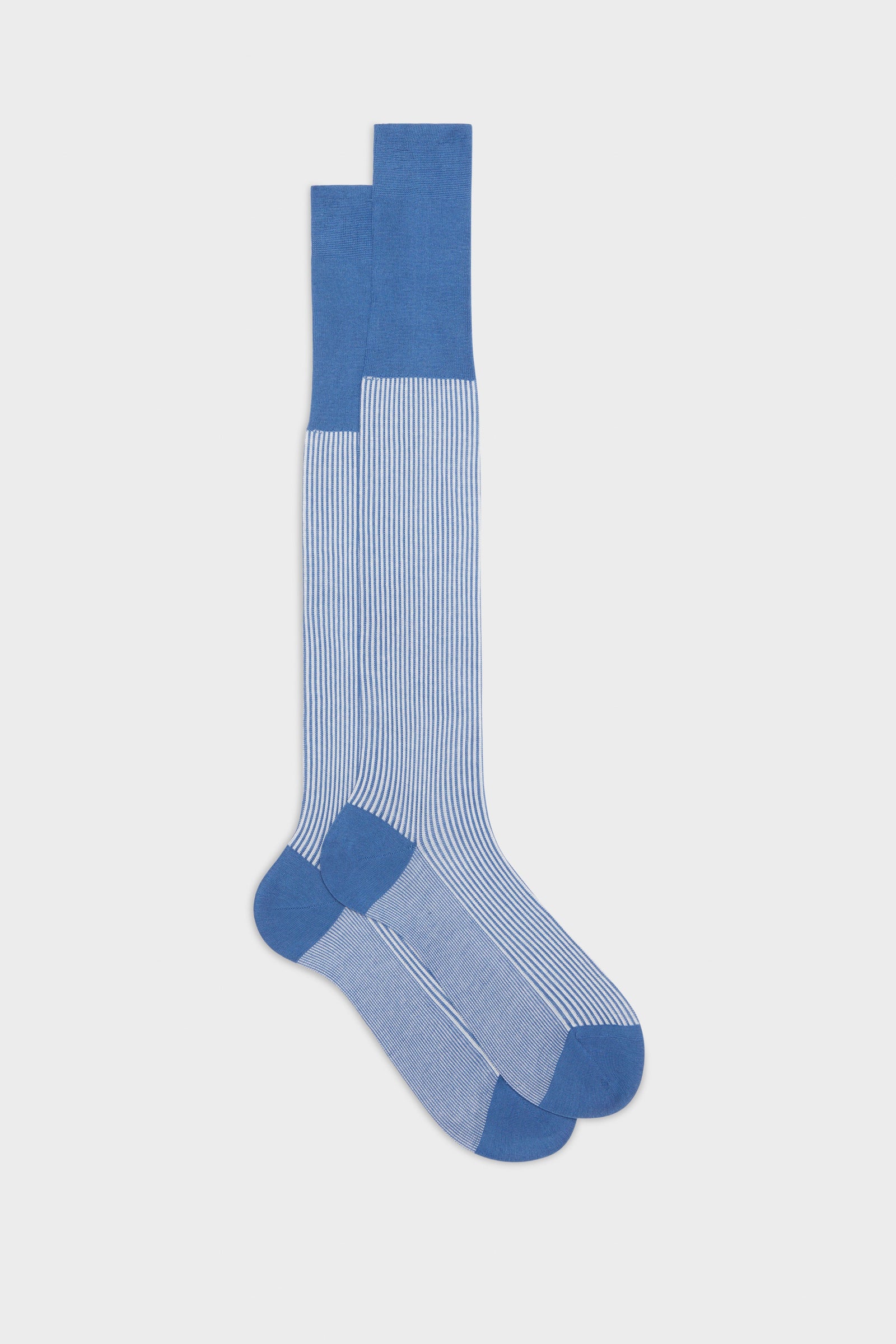 Calza Enea 100 Cotone Cornflower White