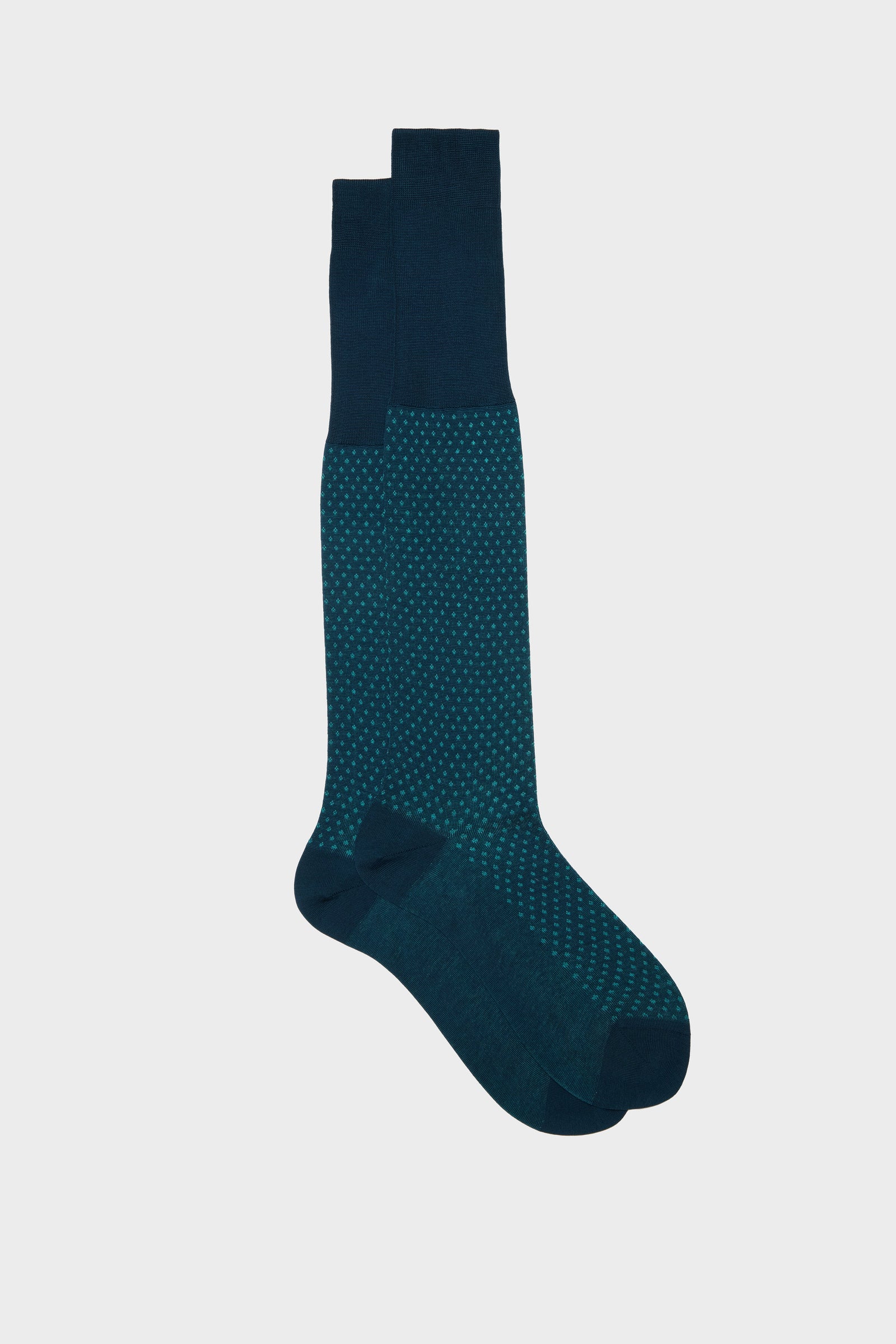 Calza Ferdinando 100 Cotone Bluette Water