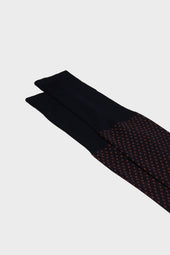 Calza Ferdinando 100 Cotone Navy