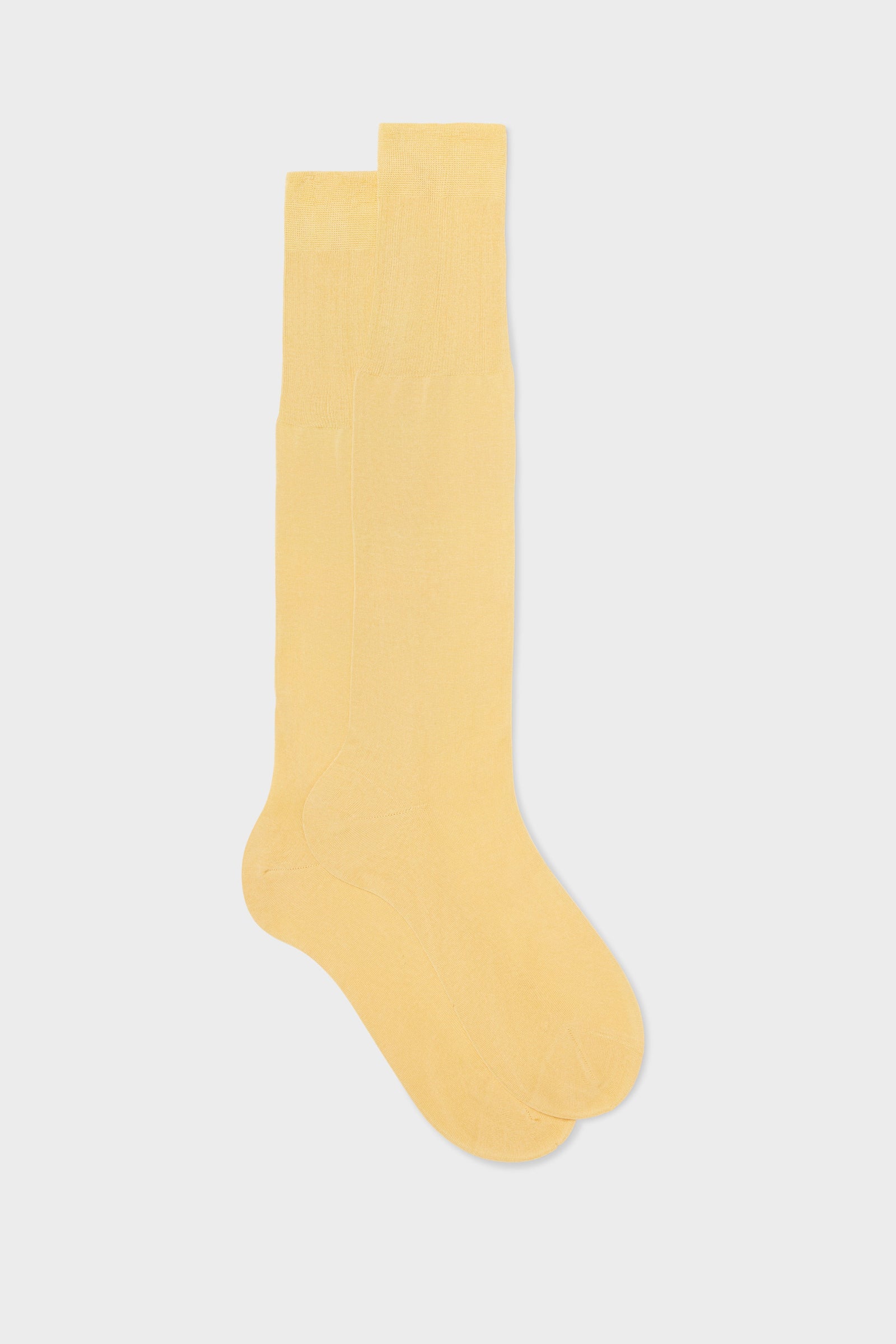 Calza Lorenzo 100 Cotone Tinta Unita Grapefruit