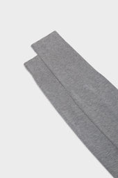 Calza Lorenzo 100 Cotone Tinta Unita Pearl Grey Melange