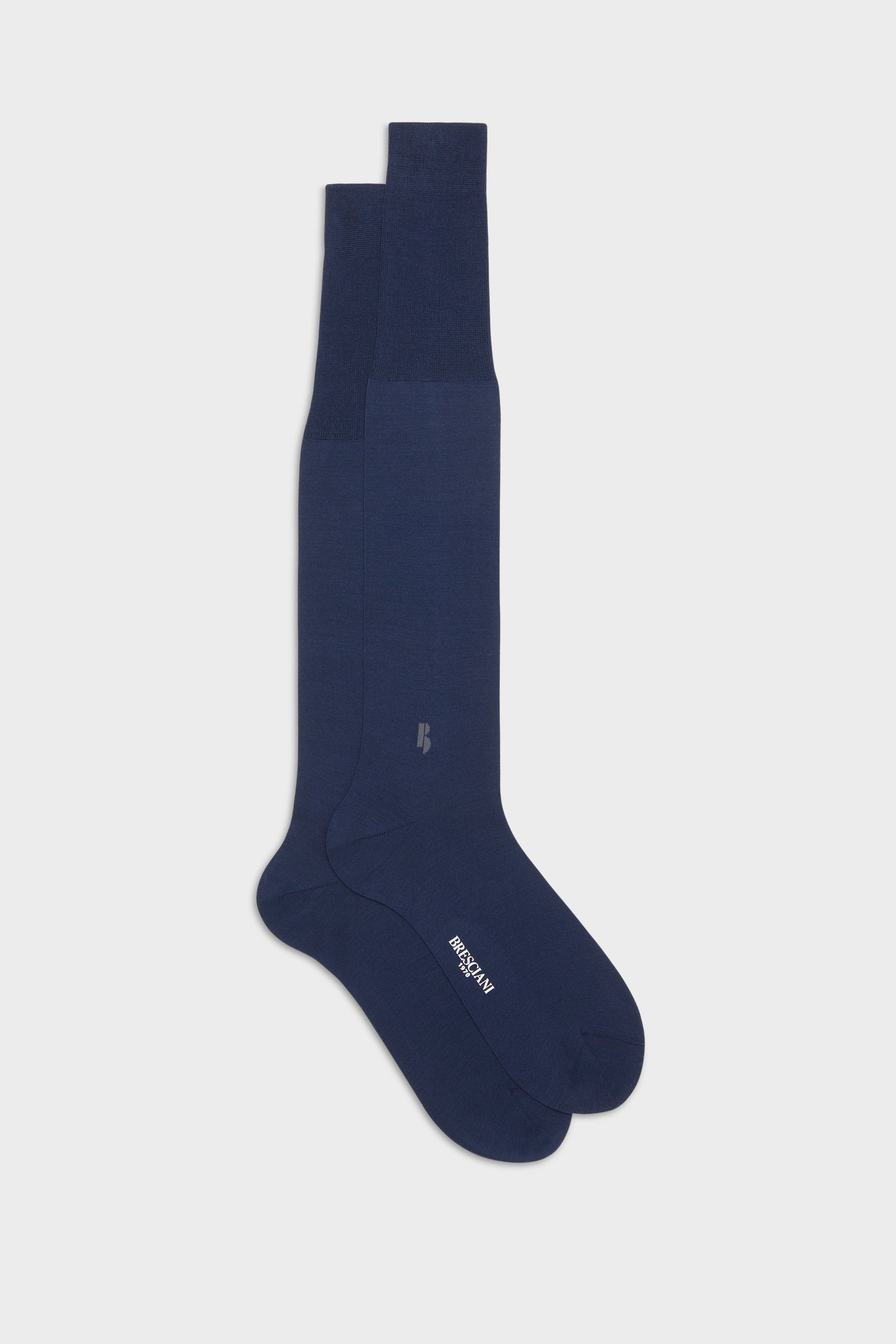Calza Monogramma 100 Cotone Medium Grey