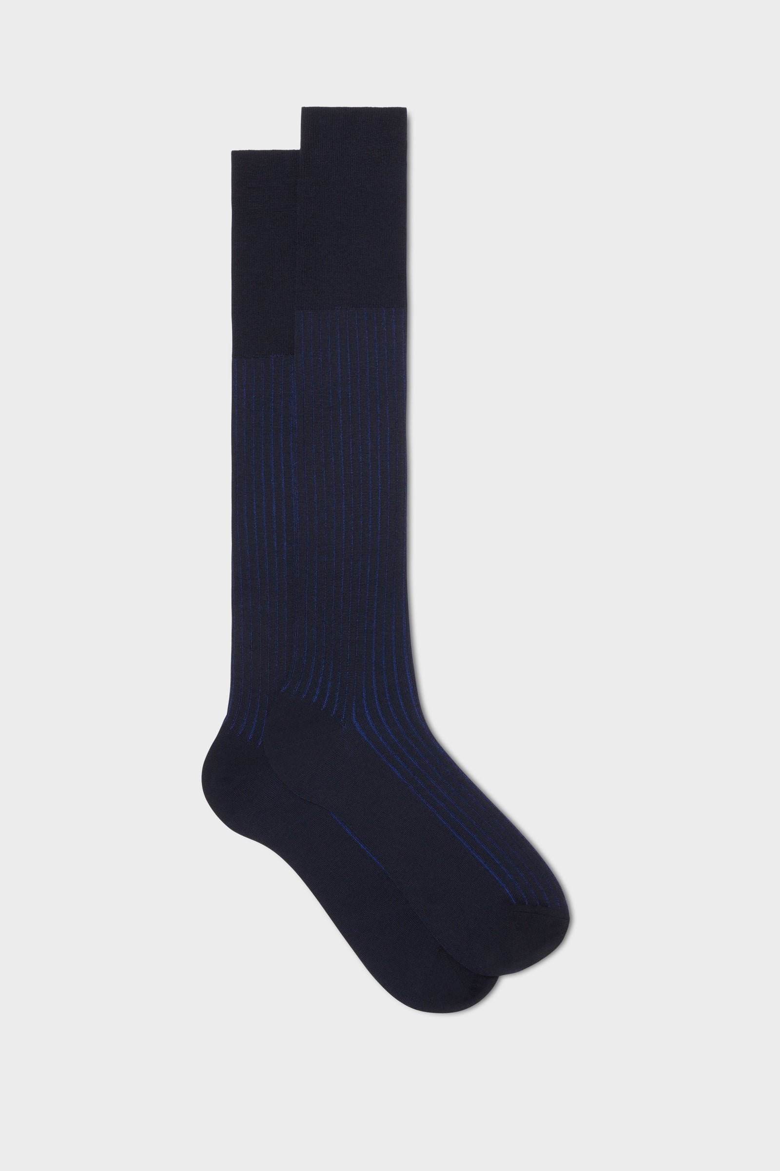 Calza Pietro 60 Lana 25 Cotone 15 Nylon Blue Royal