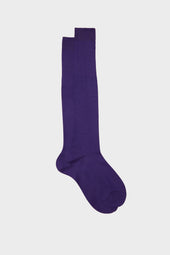 CALZA PIQUET, 100% COTONE, AMETHYSTE.