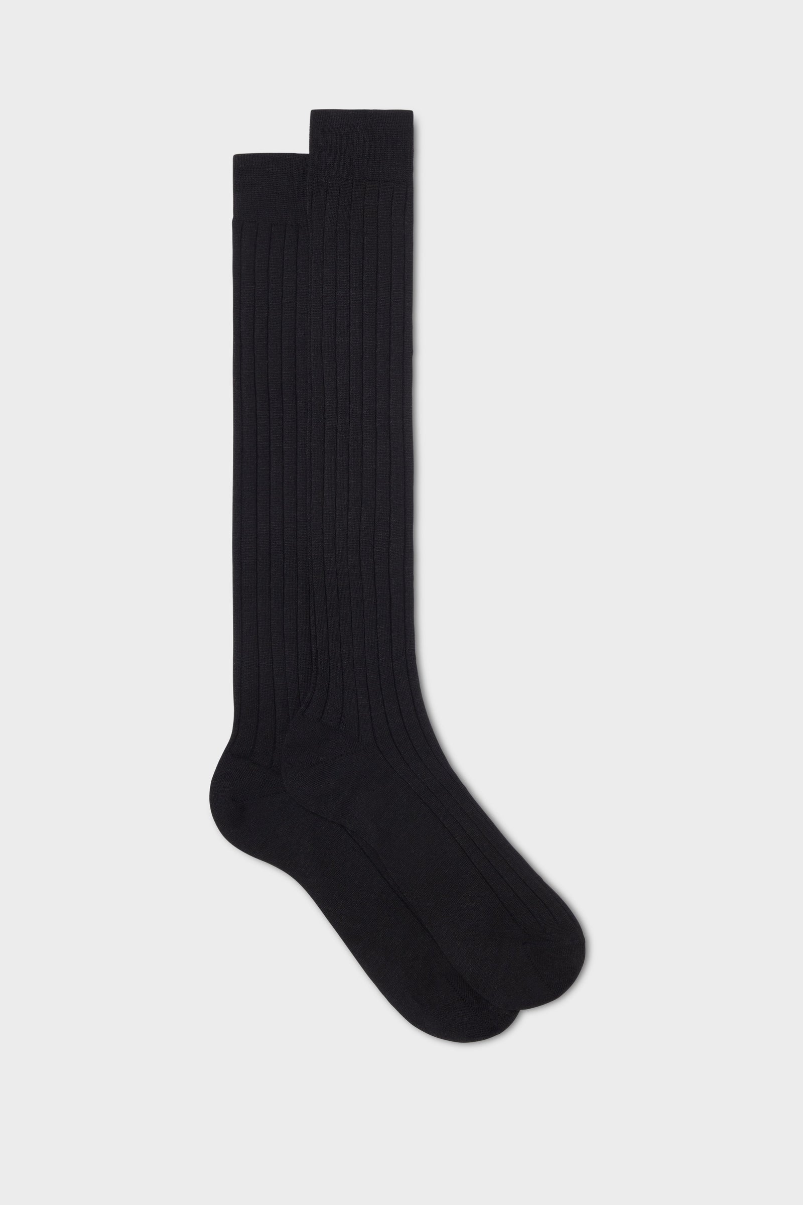 Calza Valerio 90 Lino 10 Nylon Tinta Unita