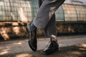 Noir & Gris - Pied-de-poule - Laine