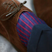 Bleu Outremer Rouge Fil D Cosse