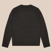 Cashmere Cotton Breton Stripe Sweater In And Navy