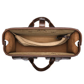 Flight Bag Leather Briefcase
