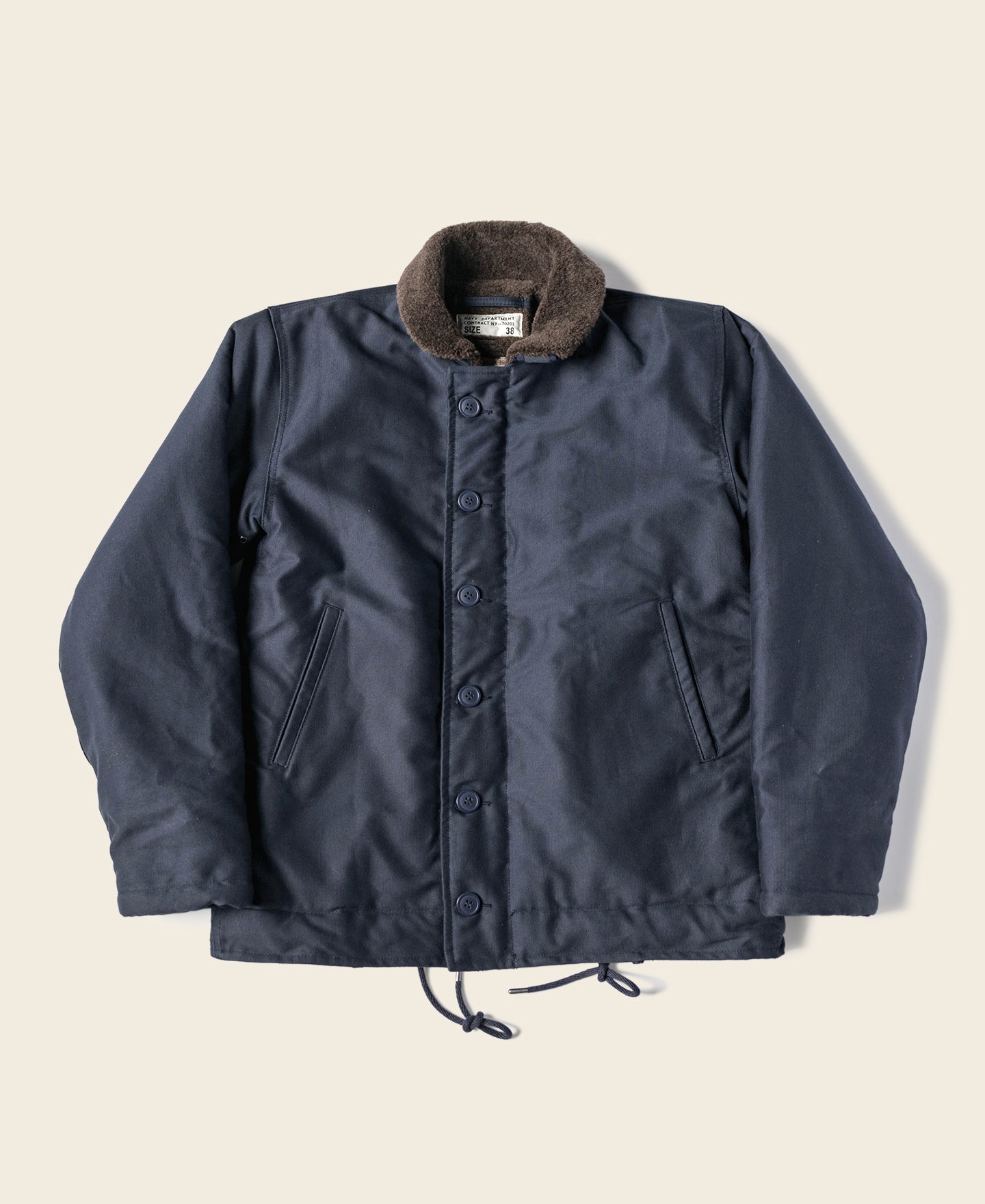 1943 USN 1st Type N-1 Deck Jacket - Navy/ Stencil