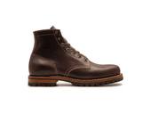 Brown Double Shot | Plain Toe