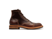 Brown Double Shot | Cap Toe