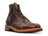 Brown Double Shot | Cap Toe
