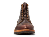 Brown Double Shot | Cap Toe
