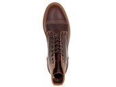 Brown Double Shot | Cap Toe