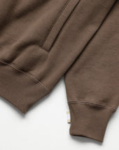 Club Fleece Half Zip Chestnut Unisex