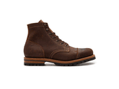 Brown Oiled Rough Out | Cap Toe