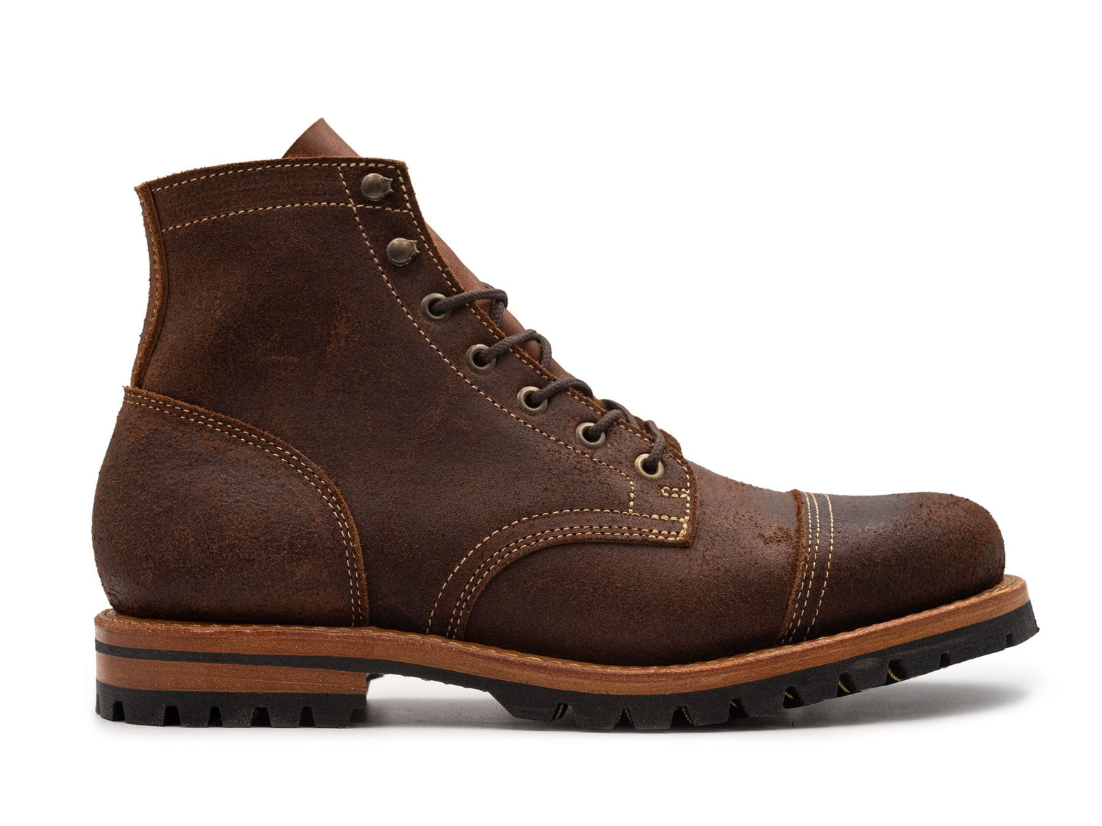 Oiled Rough Out Cap Toe