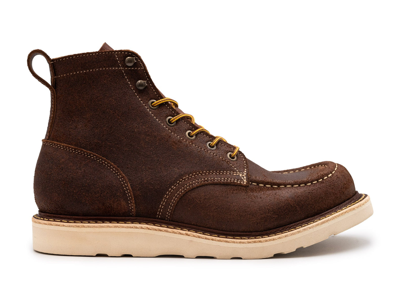 Oiled Rough Out Moc Toe