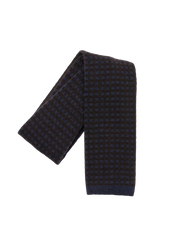 Blue Wool Maglia Tie Pattern 7