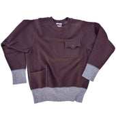 Mechanic Sweatshirt - Brown - Warehouse - Last One - Size Small