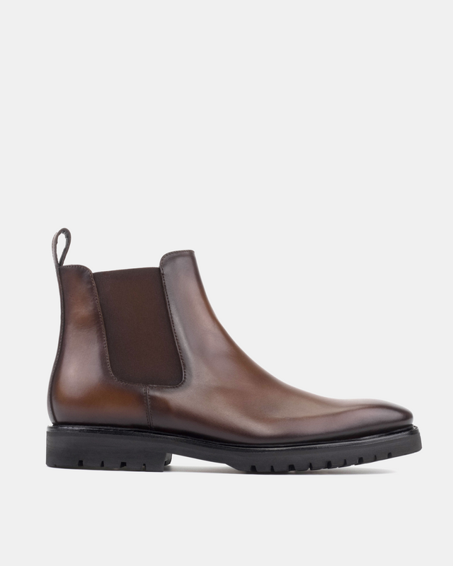 Outlet - Brown Calf Chelsea Commando