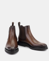 Outlet - Brown Calf Chelsea Commando