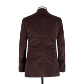 Single Breasted Notch Lapel Suit In Corduroy