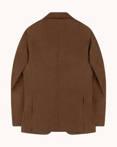 Sport Jacket Brown Linen