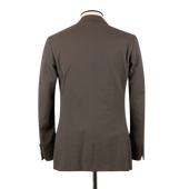 Single Breasted Notch Lapel Suit In Seersucker