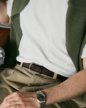 Belt Dark Brown Leather