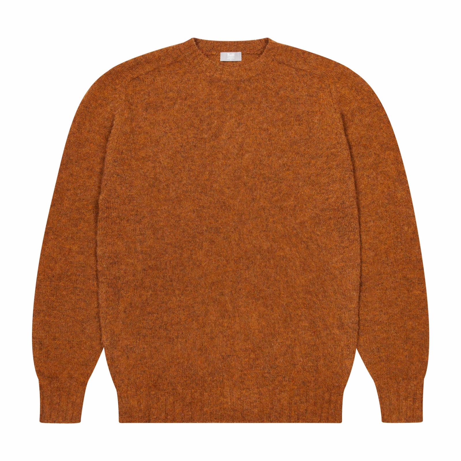 Hillswick Brushed Shetland Crew Neck In