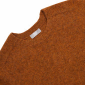 Hillswick Brushed Shetland Crew Neck In