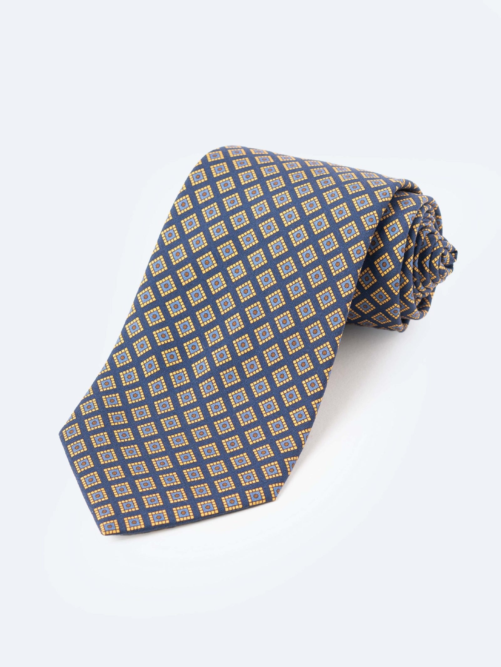Buffalo Bill – Navy Madder Silk Tie