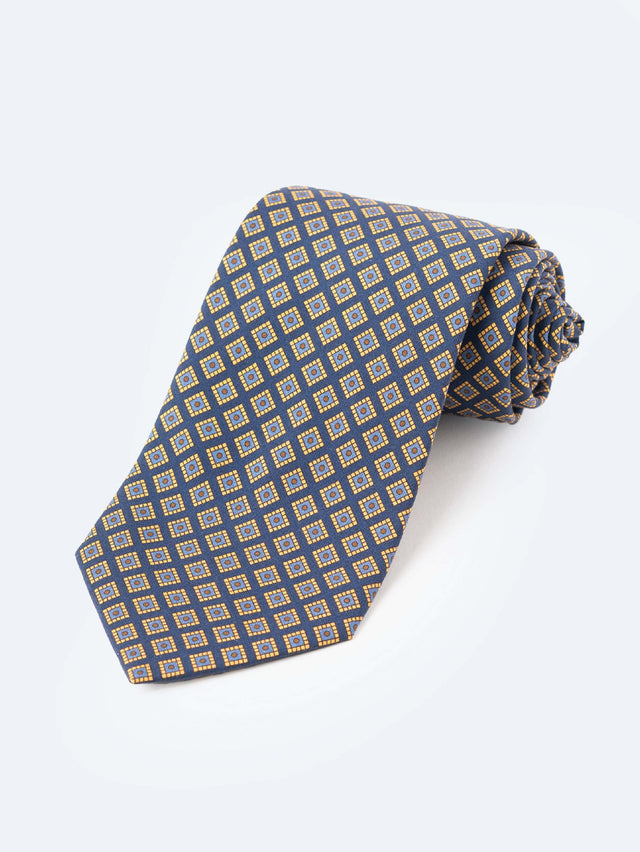 Buffalo Bill – Navy Madder Silk Tie