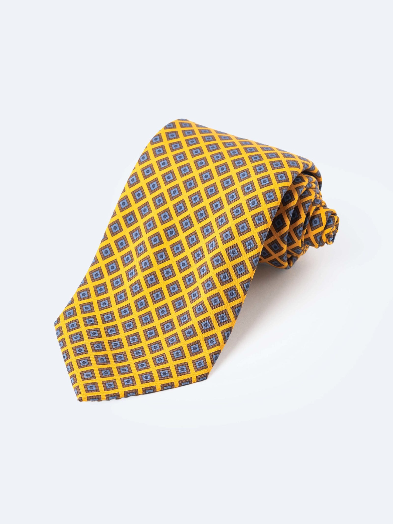 Buffalo Bill – Yellow Madder Silk Tie