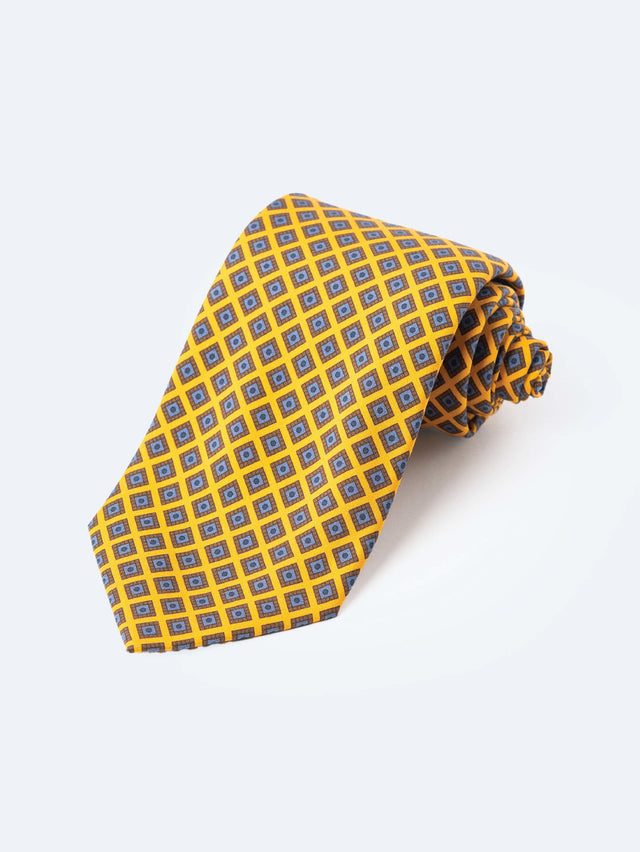 Buffalo Bill – Yellow Madder Silk Tie