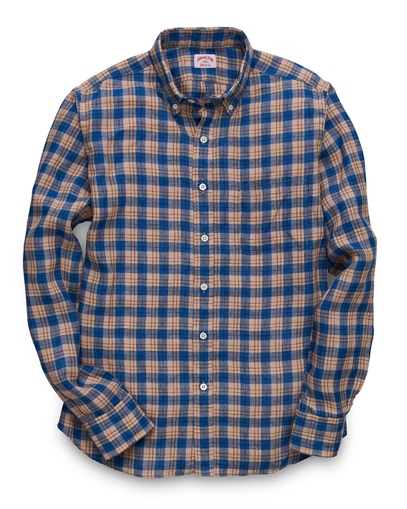 Burnett Linen Plaid