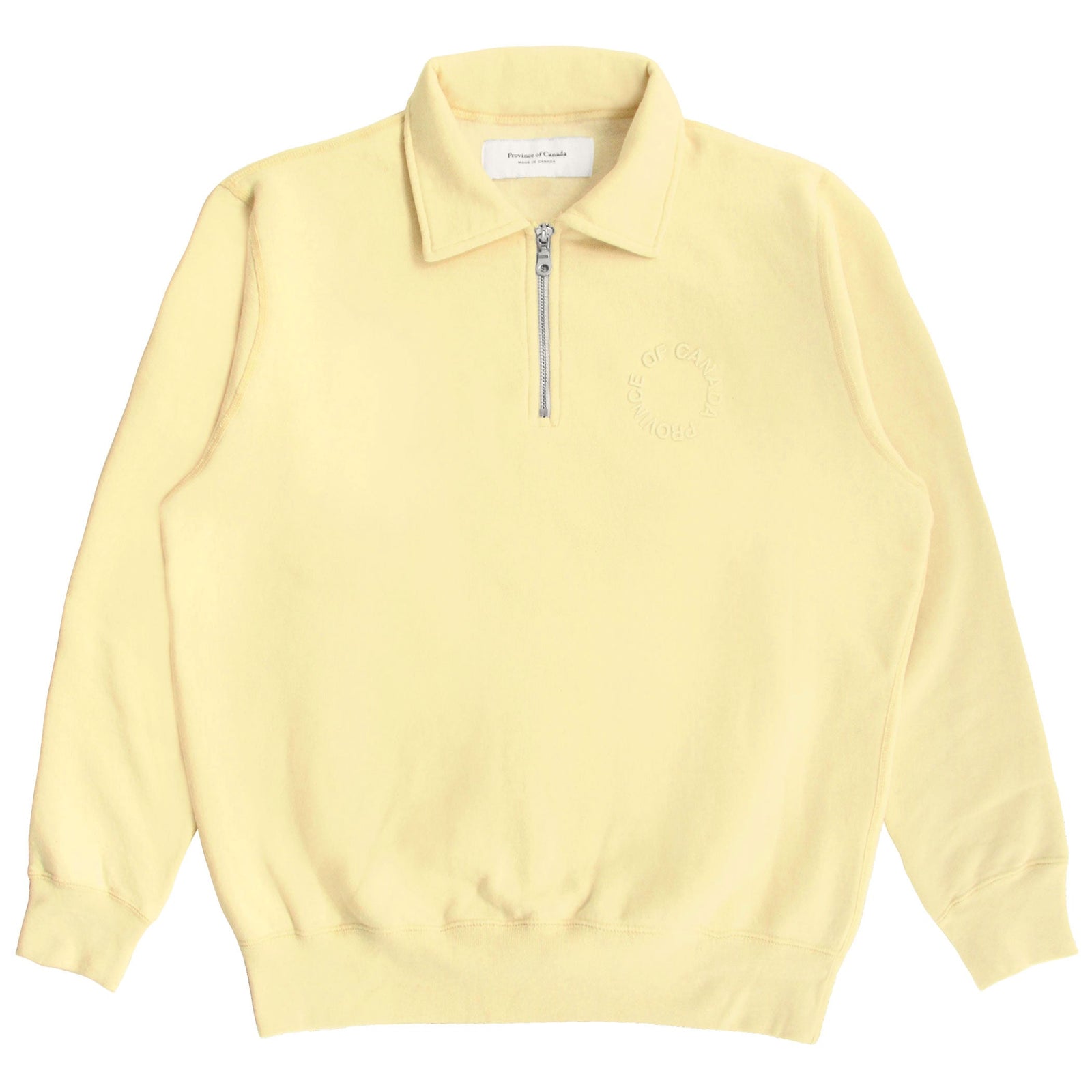 Half Zip Fleece Sweatshirt Butter Unisex
