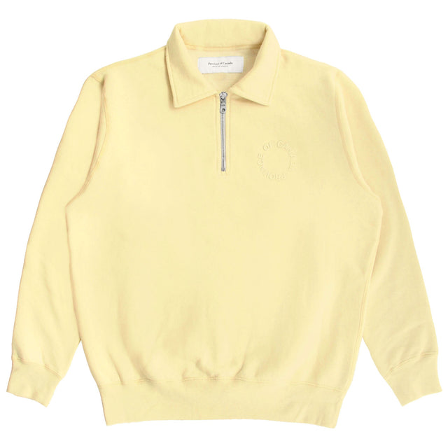 Half Zip Fleece Sweatshirt Butter - Unisex
