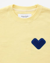 Heart Sweatshirt Butter Unisex