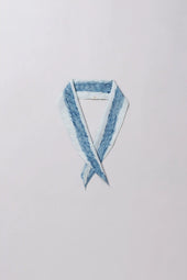 Light Indigo Striped Bandana