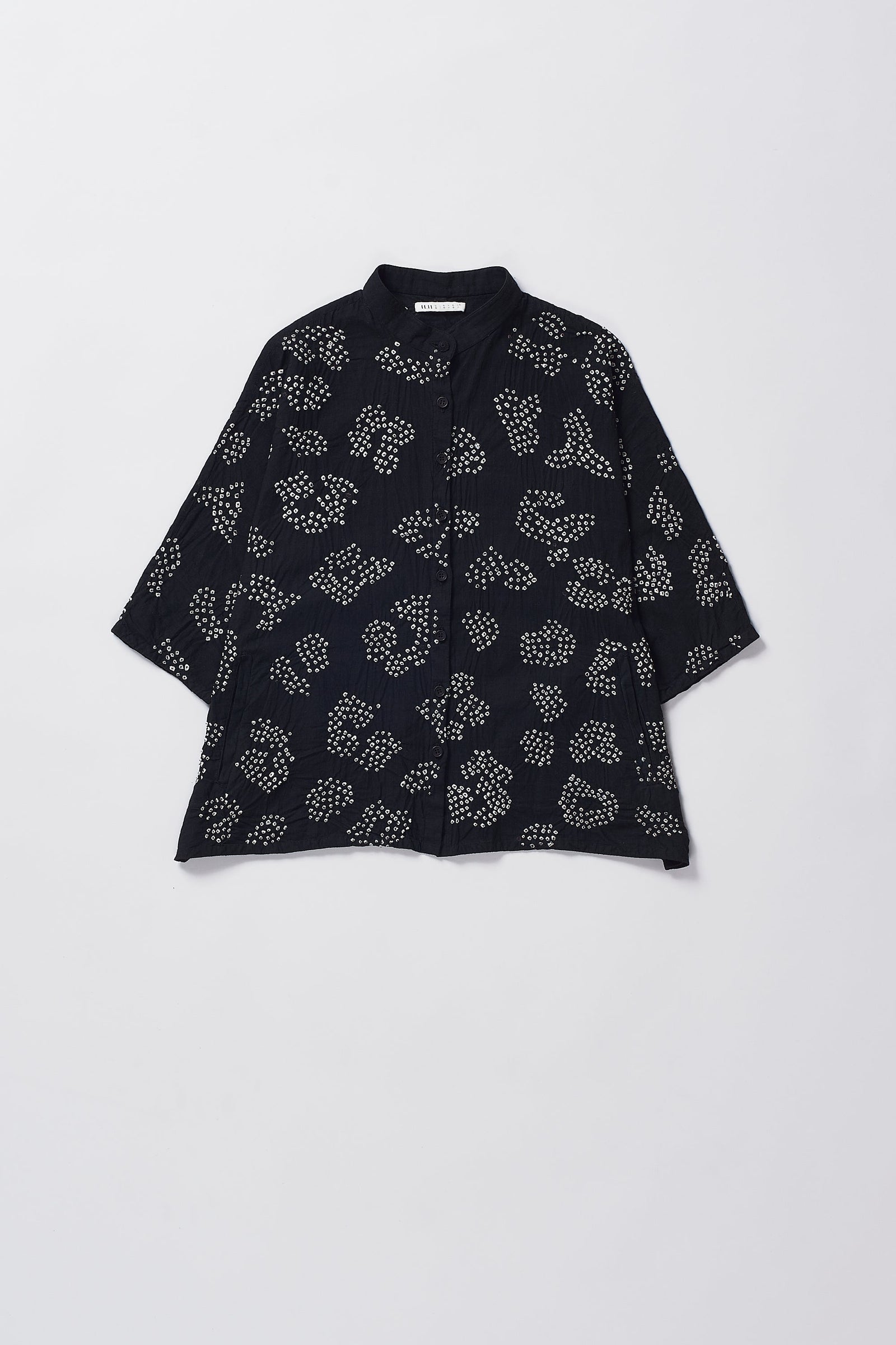 Fine Cotton Bandhani Shirt