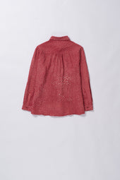 Relaxed Fit Bandhani Shirt Dyed In French