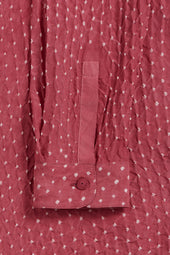 Relaxed Fit Bandhani Shirt Dyed In French