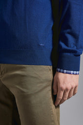 Winter Summer Merino Wool Extra Fine Half Zip Sweater
